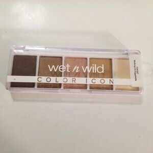 ✅1 NIB wet & wild Walking on Eggshels Color Icon 5 Pan Pallette Browns Sealed